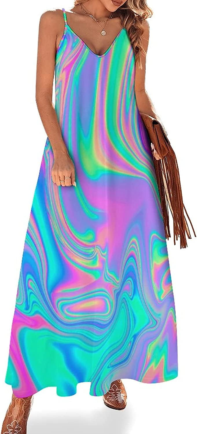Psychedelic Sequin Fitted Gown – Spice Clothing Albury